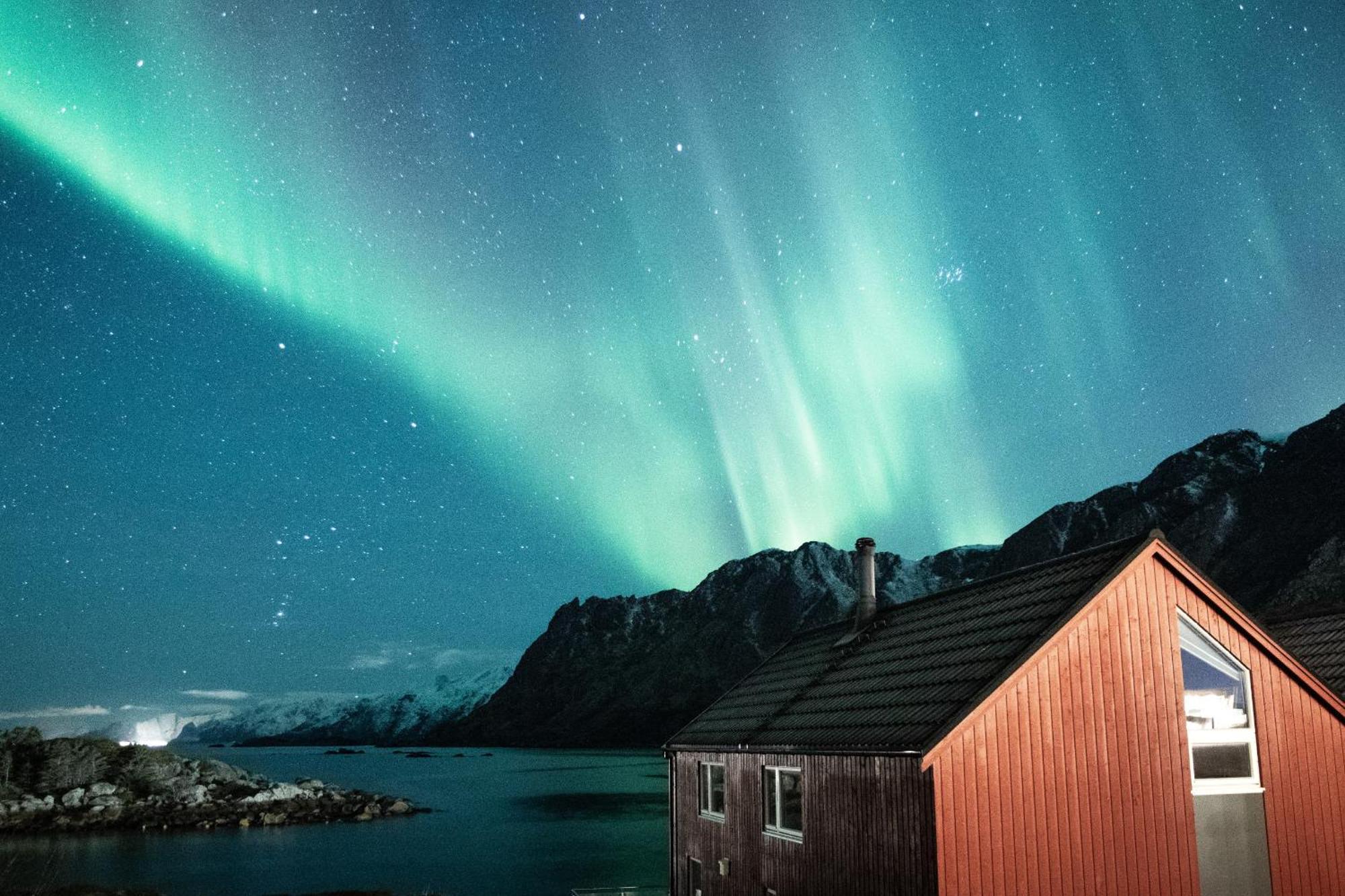 Cabin In Lofoten With Spectacular View 발스타드 외부 사진